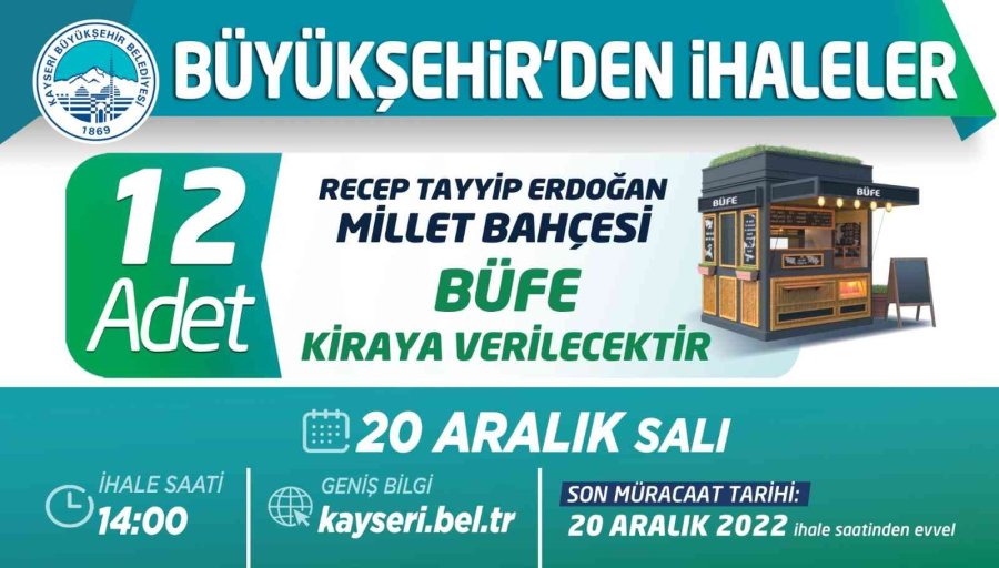 Büyükşehir’den İhaleler