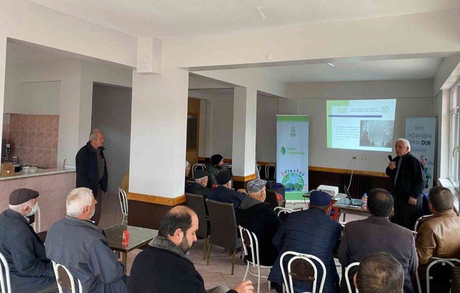 İklim Sözcüleri Satılmışoğlu Ve Kızılinler’de Bilgilendirdi