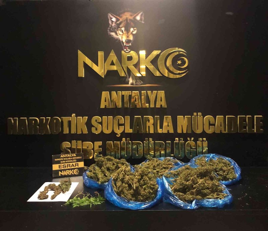 Antalya’da Zehir Tacirlerine Darbe