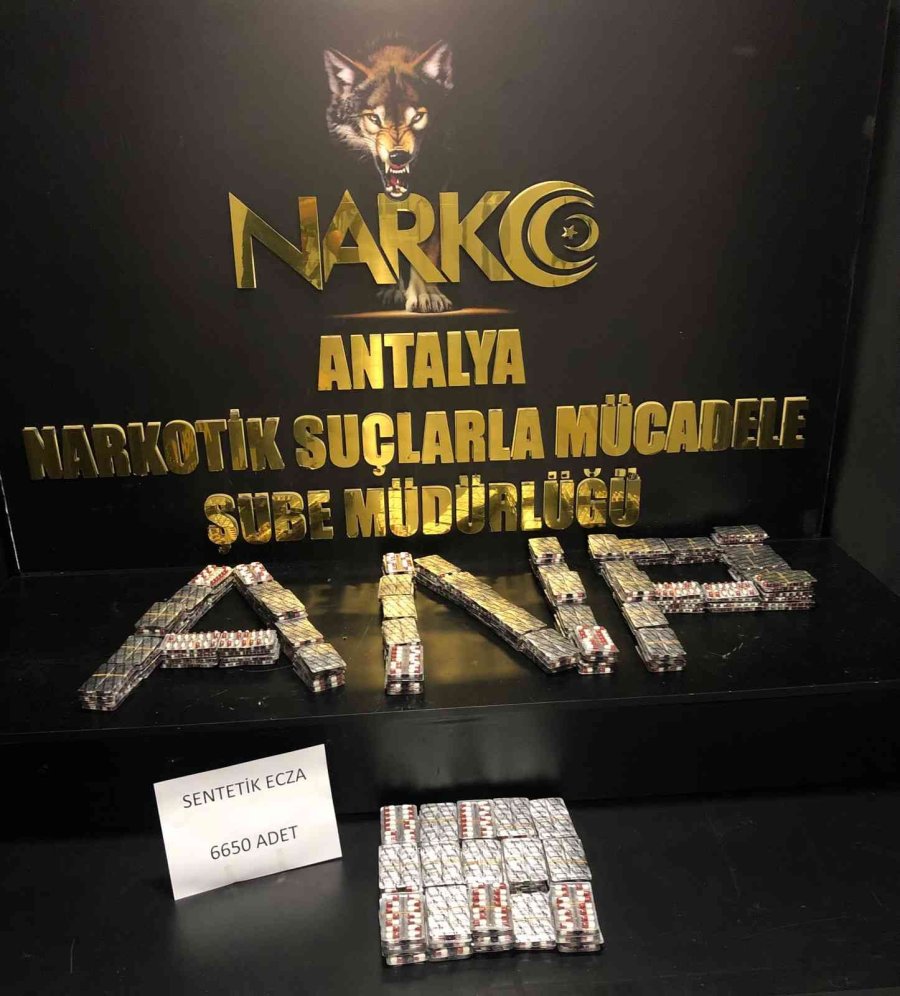 Antalya’da Zehir Tacirlerine Darbe