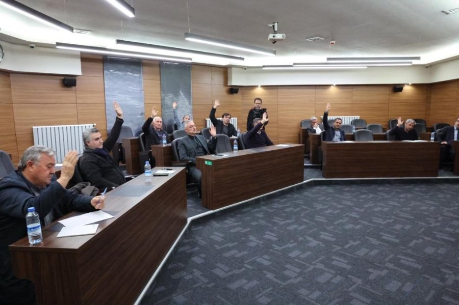 Hacılar Belediye Meclisi Aralık Ayı Toplantısını Yaptı