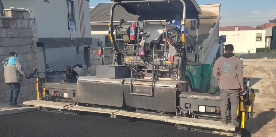 Melikgazi Belediyesi Becen Mahallesi’nde Asfalt Çalışması Başlattı