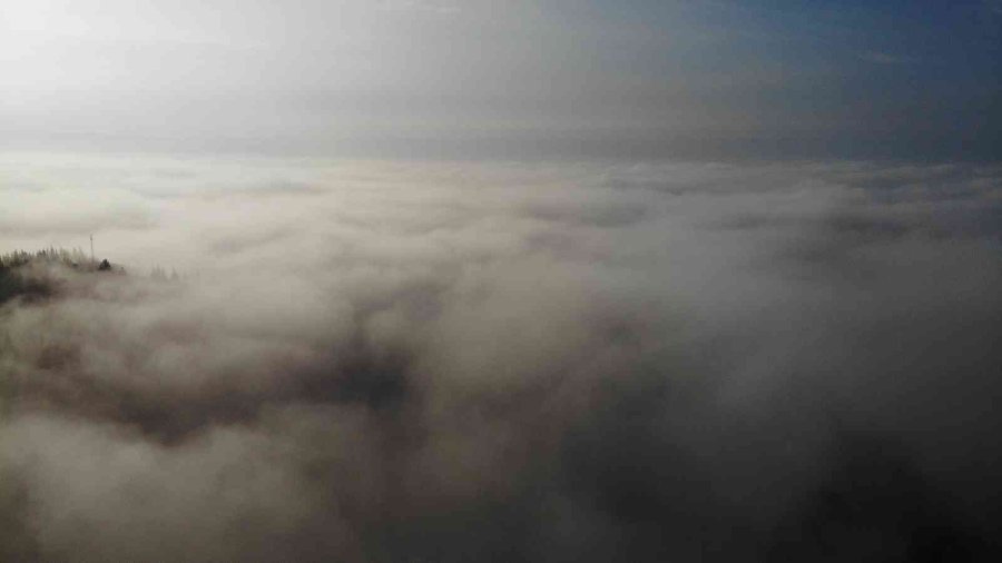 Eskişehir’i Sis Örttü