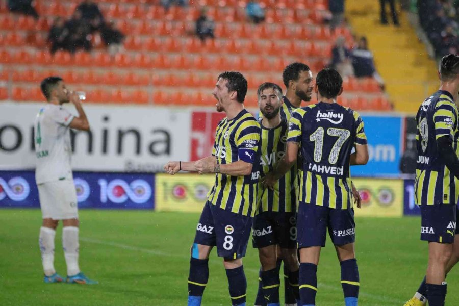 Hazırlık Maçı: Alanyaspor: 2 - Fenerbahçe: 4