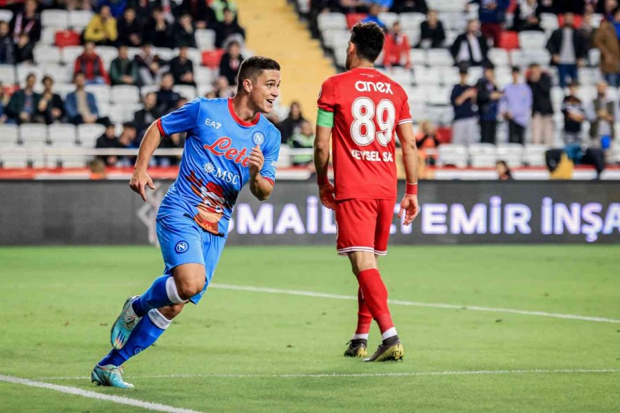 Hazırlık Maçı: Antalyaspor: 2 - Napoli: 3
