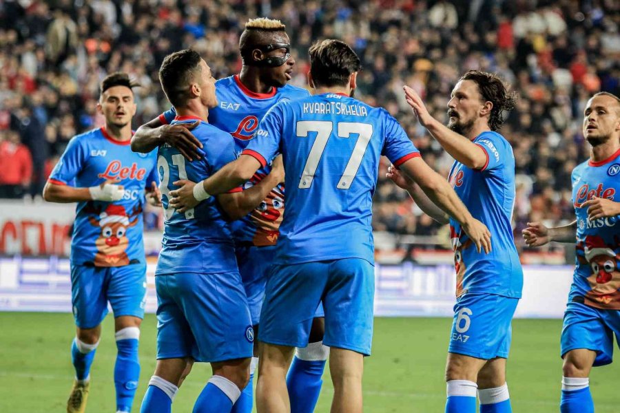 Hazırlık Maçı: Antalyaspor: 2 - Napoli: 3