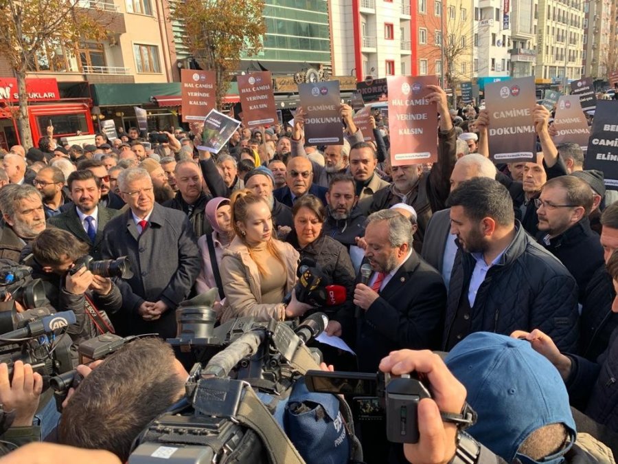 Hal Camii Yıkım Kararına Tepkiler Büyüyor