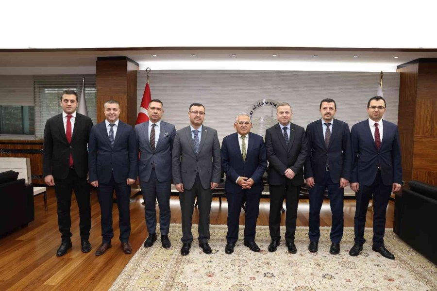 Başkan Büyükkılıç’a Yargı Mensuplarından Ziyaret