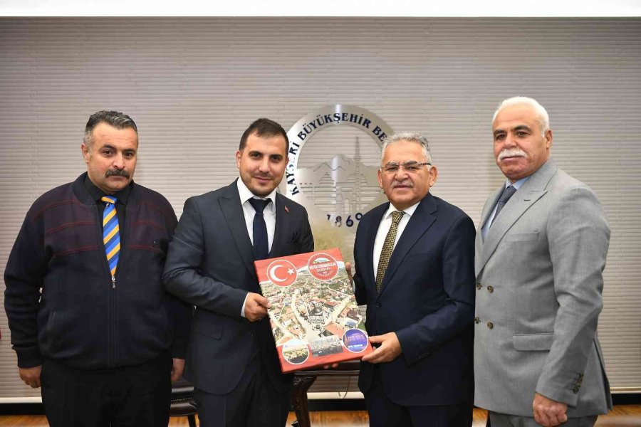 Başkan Büyükkılıç, Stk Temsilcileri Ve Muhtarları Makamında Kabul Etti