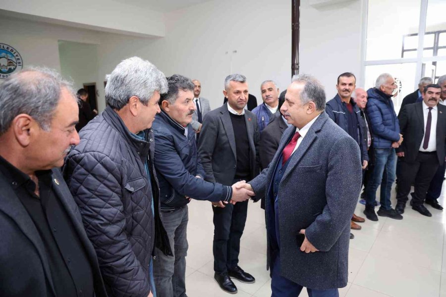 Talas Kırsalında Muhtarlarla Koordinasyon Toplantısı