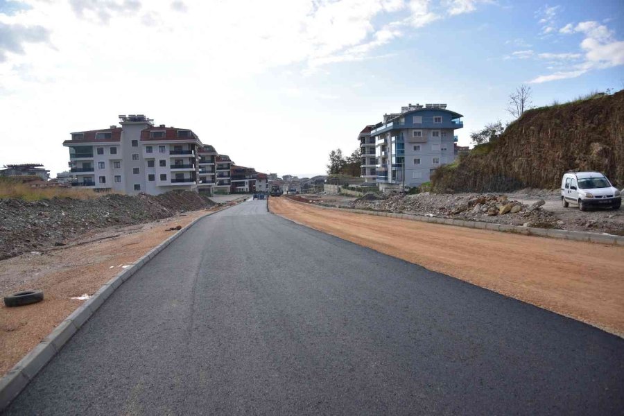 Yapımı Tamamlanan Mamadı Yolunda Asfalt Çalışması Başladı