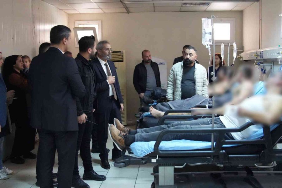 Bozdoğan, Yaralı Polisleri Hastanede Ziyaret Etti