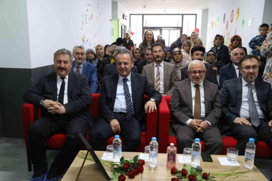 Başkan Palancıoğlu, 50. Yıl Dedeman 4-6 Yaş Kur’an Kursu’nun Açılışını Yaptı
