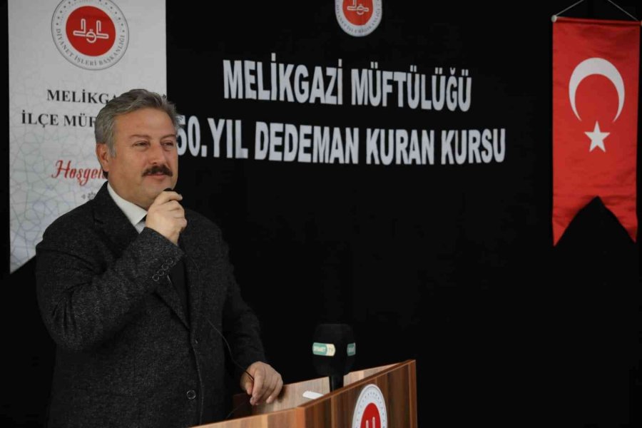 Başkan Palancıoğlu, 50. Yıl Dedeman 4-6 Yaş Kur’an Kursu’nun Açılışını Yaptı