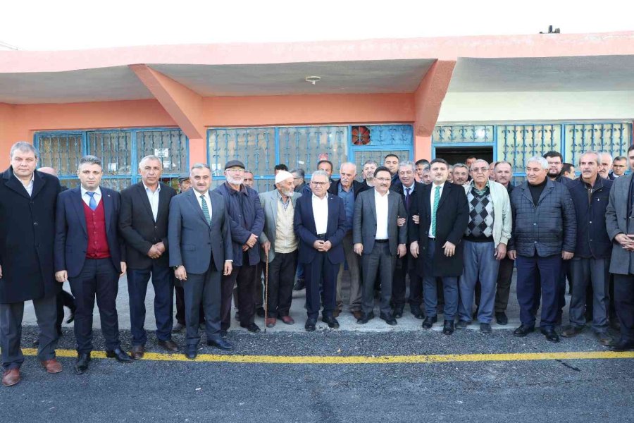 Vali Çiçek Ve Başkan Büyükkılıç’tan Develi Çıkarması