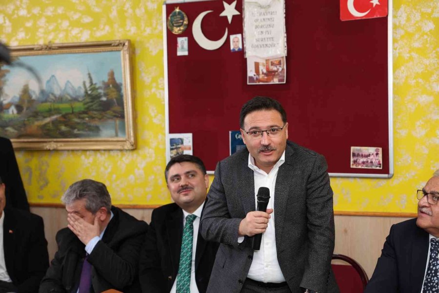 Vali Gökmen Çiçek’ten Başkan Büyükkılıç’a Duygulandıran Sözler