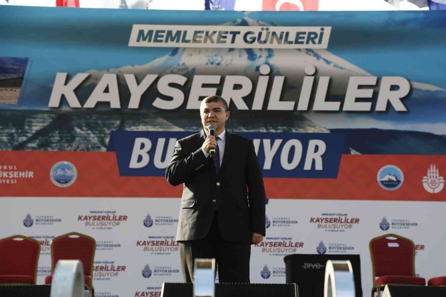 Yenikapı Kayseri Tanıtım Günleri’nde Büyükşehir Stantlarına Yoğun İlgi