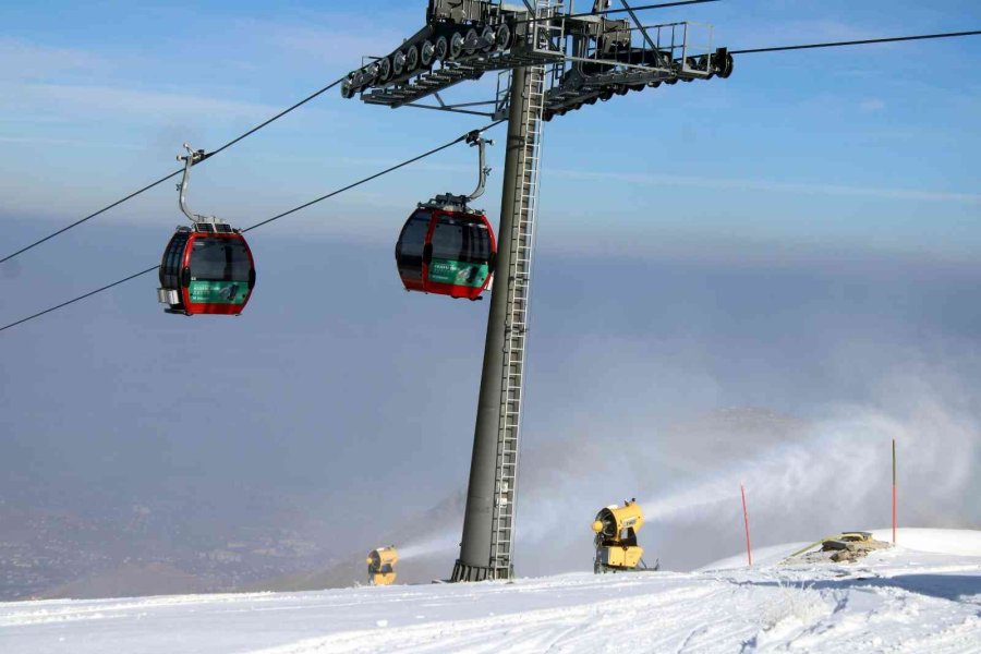Erciyes Sezona Hazırlanıyor