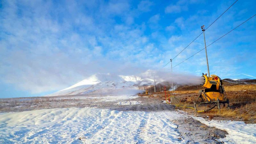 Erciyes Sezona Hazırlanıyor