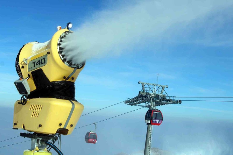 Erciyes Sezona Hazırlanıyor