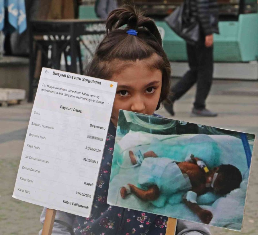 Antalya’da Babadan İlginç Eylem