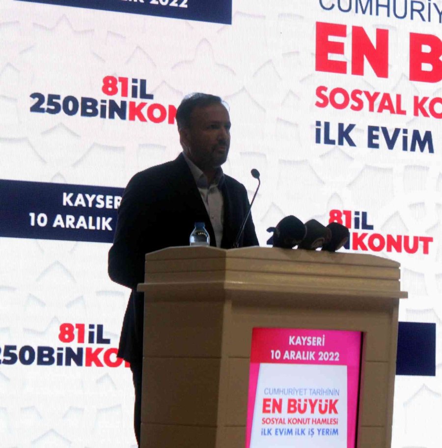 Kayseri’de 4 Bin 585 Konutun Hak Sahipleri Belli Oldu