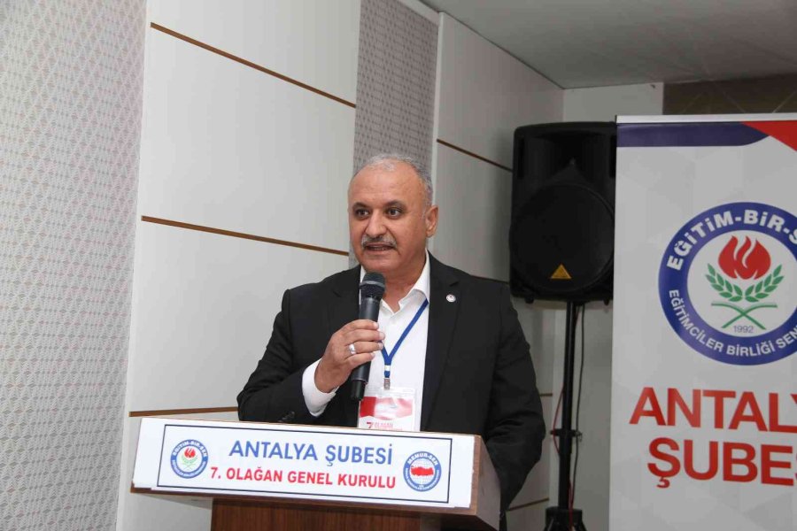 Eğitim Bir Sen Antalya Şube Başkanı Miran’dan, İnsan Hakları Günü Açıklaması