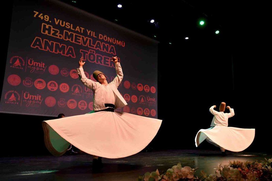 Muratpaşa’da Hz. Mevlana, Vefatının 749. Yılında Anıldı