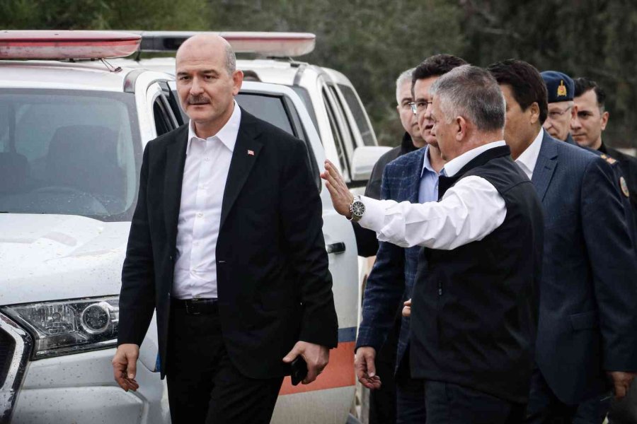 Bakan Soylu, Kumluca’da Selin Bilançosunu Açıkladı