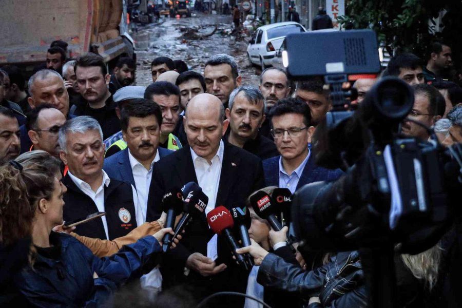 Bakan Soylu, Kumluca’da Selin Bilançosunu Açıkladı