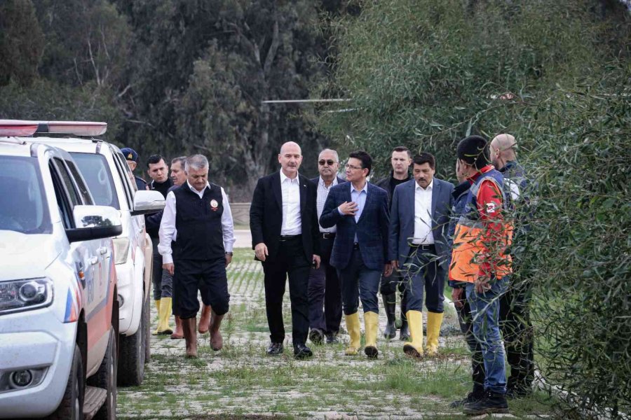 Bakan Soylu, Kumluca’da Selin Bilançosunu Açıkladı