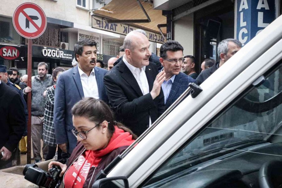 Bakan Soylu, Kumluca’da Selin Bilançosunu Açıkladı