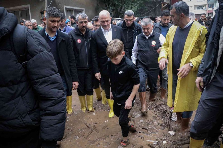 Bakan Soylu, Kumluca’da Selin Bilançosunu Açıkladı
