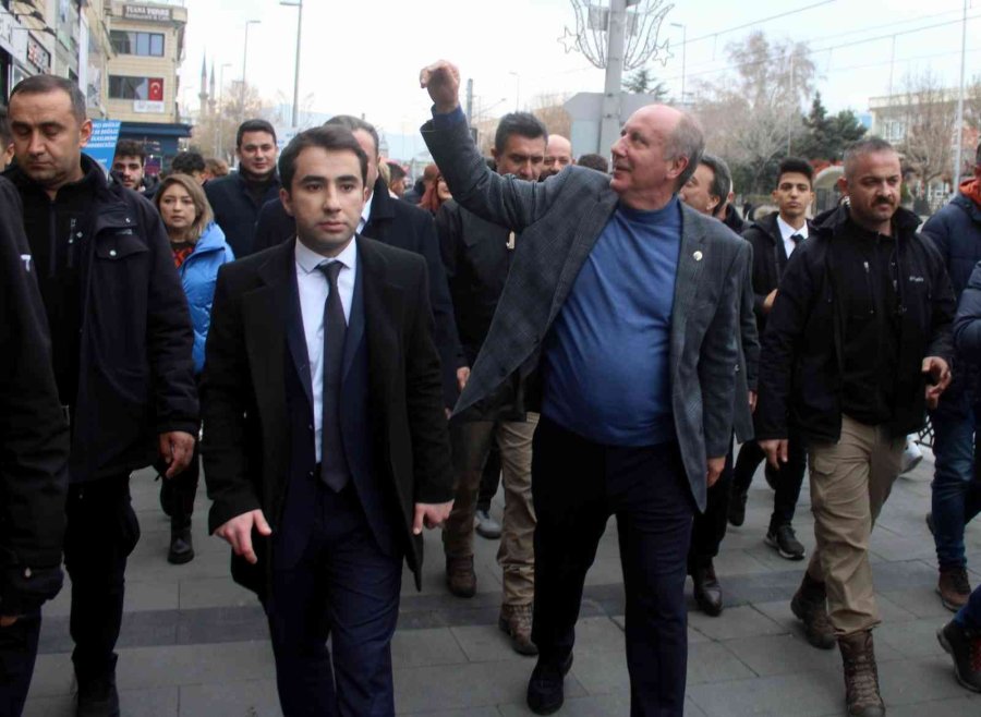 Muharrem İnce: "zafer Partisi İle İttifakı Görüşüyoruz"