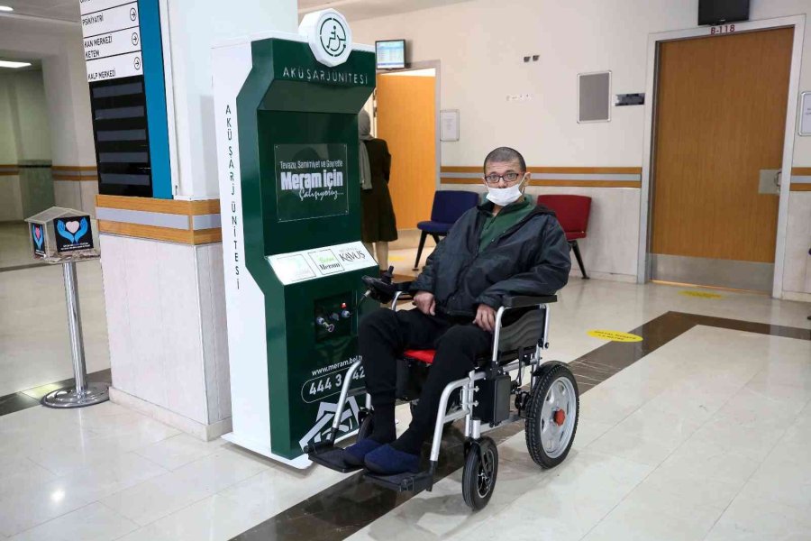 Meram’da Engelli Nakil Aracı Hizmette