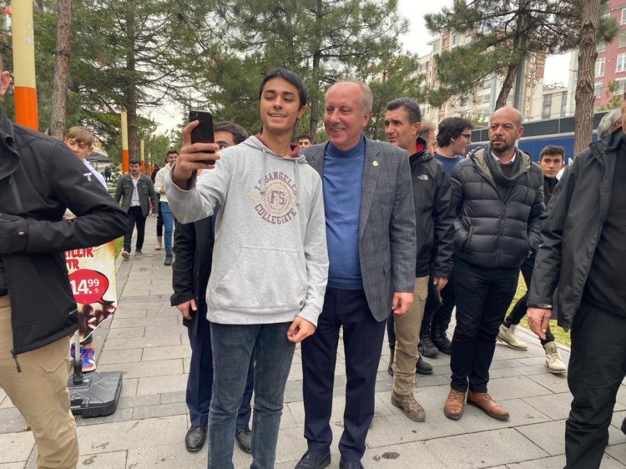 Muharrem İnce Kayseri’de Esnafı Ziyaret Etti