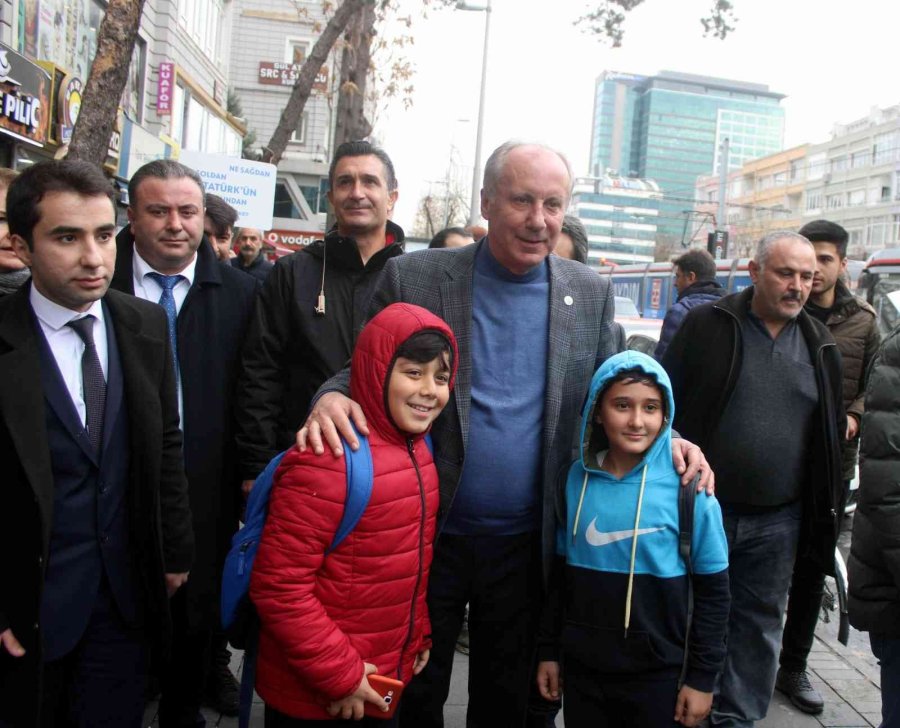 Muharrem İnce: "zafer Partisi İle İttifakı Görüşüyoruz"