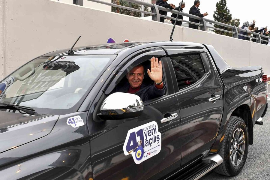 Mersin’de Dikenli Yol Alt Geçidi Açıldı