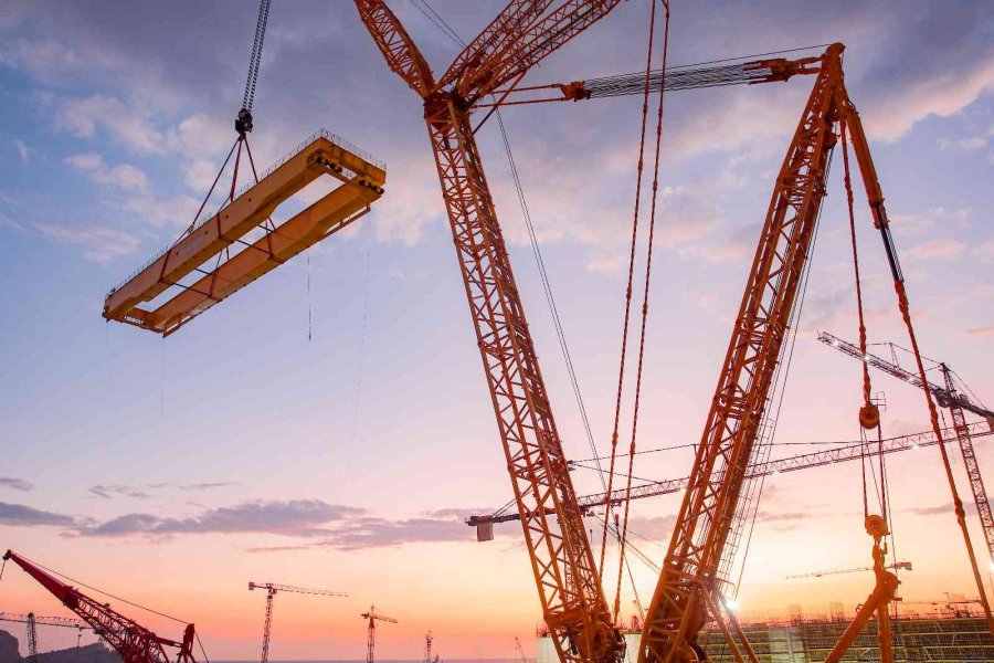 Akkuyu Ngs’nin 1’inci Ünitesine Ait Türbin Binasında İlk Köprülü Vincin Montajına Başlandı