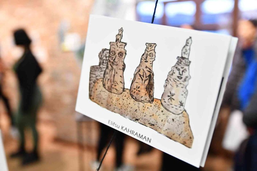 Kenti Anlatan Çizimler Sergileniyor