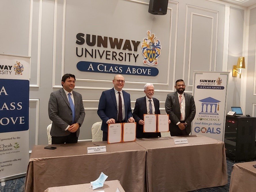 Anadolu Üniversitesi Malezya’daki Yükseköğretim Kurumlarına İş Birliği Ziyareti Gerçekleştirdi