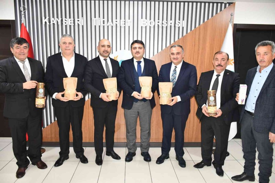 Develi Protokolünden Ktb’ye Ve Damızlık Ve Sığır Yetiştiricileri Birliğine Ziyaret