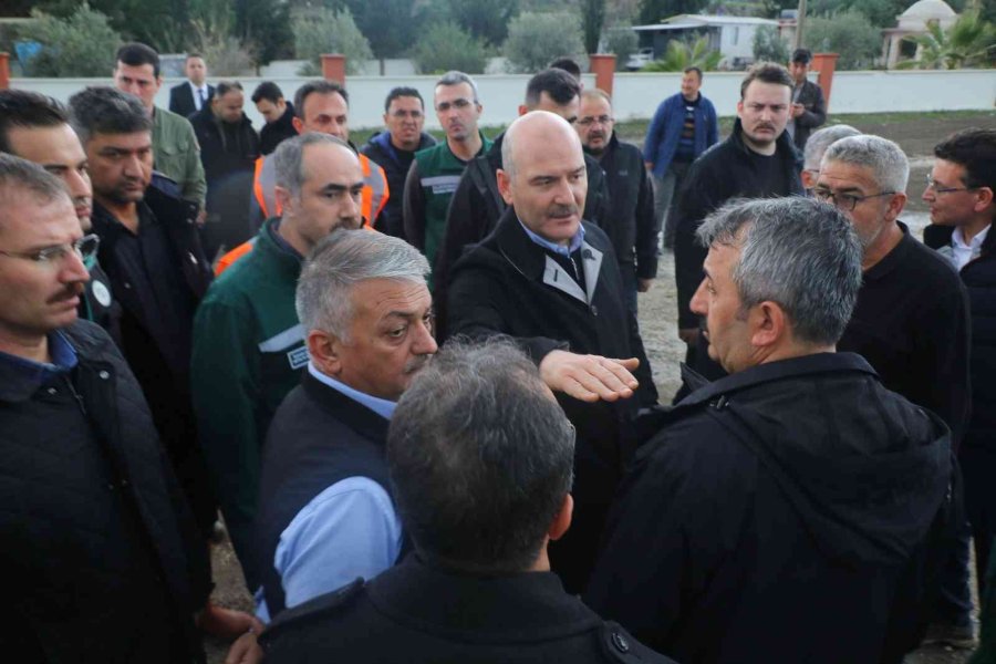 Bakan Soylu Sel Bölgesinde: “ne İstiyorsanız Yapalım, Her Türlü İmkanı Verelim”