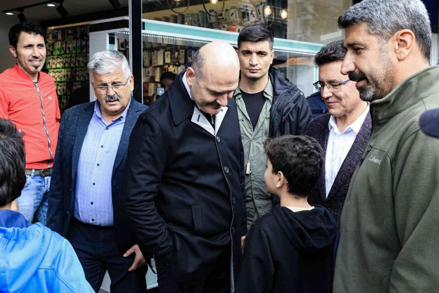 Bakan Soylu’nun Ziyaret Ettiği Sel Mağduru Esnaf: "bu Kadar Hızlı Müdahaleyi Yemin Ederim Görmedim"