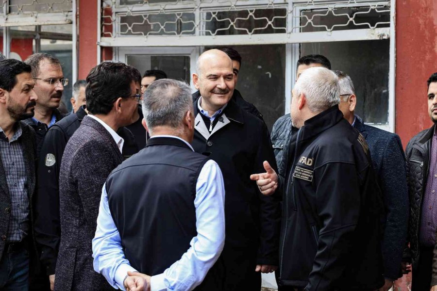 Bakan Soylu’nun Ziyaret Ettiği Sel Mağduru Esnaf: "bu Kadar Hızlı Müdahaleyi Yemin Ederim Görmedim"