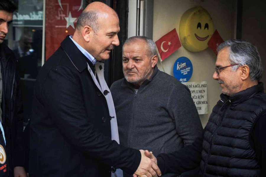 Bakan Soylu’nun Ziyaret Ettiği Sel Mağduru Esnaf: "bu Kadar Hızlı Müdahaleyi Yemin Ederim Görmedim"
