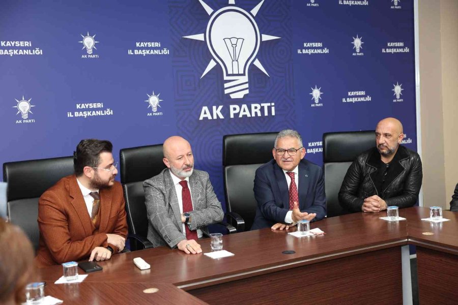 Başkan Büyükkılıç: “amacımız İnsanlığa Hizmet”