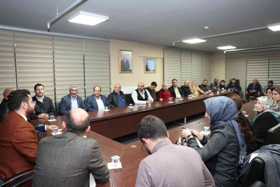 Başkan Büyükkılıç: “amacımız İnsanlığa Hizmet”