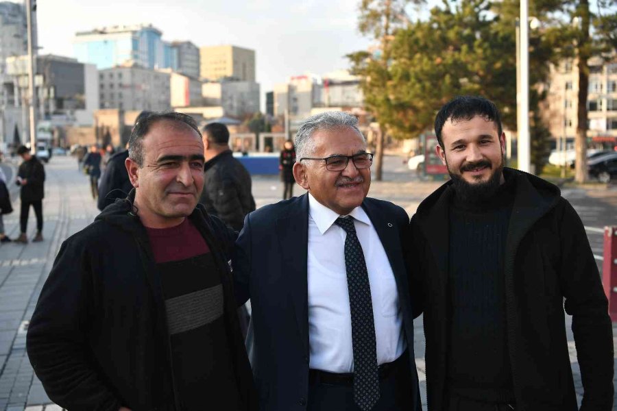 Başkan Büyükkılıç’tan Esnaf Ziyareti