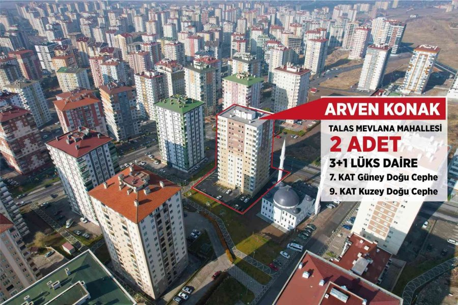 Talas’ta Eviniz Olsun İstemez Misiniz?